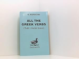 Image du vendeur pour Marinone, N: All the Greek Verbs (Greek Language) mis en vente par Book Broker