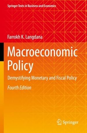Seller image for Macroeconomic Policy : Demystifying Monetary and Fiscal Policy for sale by GreatBookPrices