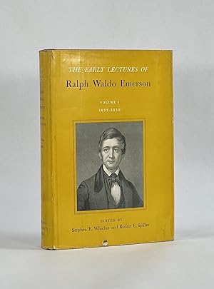 Seller image for THE EARLY LECTURES OF RALPH WALDO EMERSON: Volume I, 1833-1836 for sale by Michael Pyron, Bookseller, ABAA