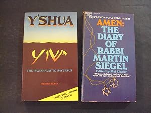 Bild des Verkufers fr 2 PBs Y'Shua Jewish Way To Say Jesus; Amen: Diary Of Rabbi Martin Seigel zum Verkauf von Joseph M Zunno