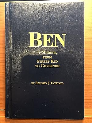 Bild des Verkufers fr Ben: A Memoir, from Street Kid to Governor zum Verkauf von Rosario Beach Rare Books