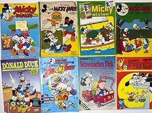 Immagine del venditore per Comics 8 Hefte Konvolut Walt Disney Fox & Flax, Schweinchen Dick, Duck Tales, Donald Duck Sonderheft, Micky Maus,Micky Vision, Micky Maus 1981, Micky Vision 1983 venduto da Antiquariat REDIVIVUS