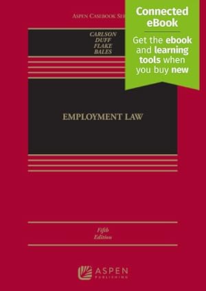 Image du vendeur pour Employment Law mis en vente par GreatBookPrices