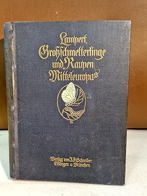 Bild des Verkufers fr Die Groschmetterlinge und die Raupen Mitteleuropas mit besonderer Bercksichtigung der biologischen Verhltnisse. Ein Bestimmungsbuch und Handbuch fr Sammler, Schulen, Museen. zum Verkauf von Antiquariat Friederichsen