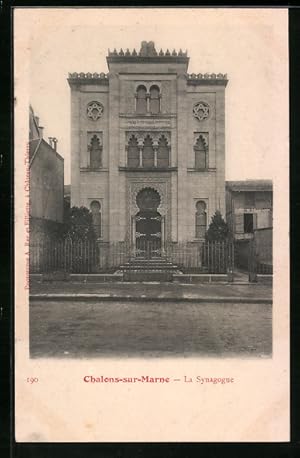 Ansichtskarte Chalons-sur-Marne, La Synagogue, Synagoge