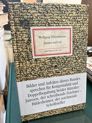 Janssen und wir. (= Insel-Bücherei 1161). Mit 22 farbigen Zeichnungen von Horst Jannsen. Herausge...