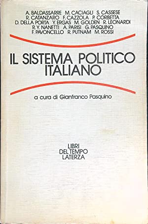 Seller image for Il sistema politico italiano for sale by Libreria Studio Bosazzi