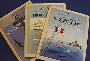 Imagen del vendedor de Visages de la Marine. Masson's Les Levriers de la Mer Torpilleurs et Destroyers. 1948 & De La Gloire au Richelieur, 1946. & Dolle's Fregates et Croiseurs, 1947. a la venta por Bristow & Garland