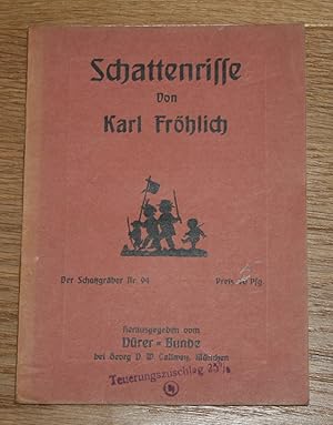 Bild des Verkufers fr Schattenrisse - Der Schatzgrber Nr. 94. zum Verkauf von Antiquariat Gallenberger