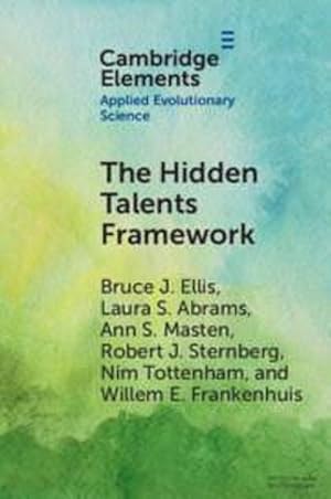 Bild des Verkufers fr The Hidden Talents Framework : Implications for Science, Policy, and Practice zum Verkauf von AHA-BUCH GmbH