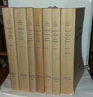 Histoire de l'ordre de saint benoit ( 7 tomes complet )
