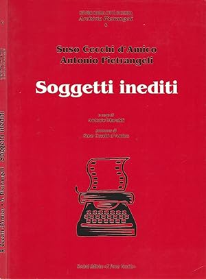 Bild des Verkufers fr Soggetti inediti zum Verkauf von Biblioteca di Babele