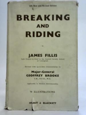 Imagen del vendedor de Breaking And Riding a la venta por World of Rare Books