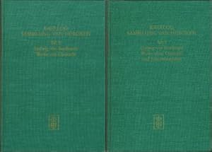 Immagine del venditore per Katalog der Sammlung Anthony van Hoboken in der Musiksammlung der sterreichischen Nationalbibliothek. Band 2: Ludwig van Beethoven - Werke mit Opuszahl. - Band 3: Ludwig van Beethoven - Werke ohne Opuszahl und Sammelausgaben. venduto da Antiquariat Weinek