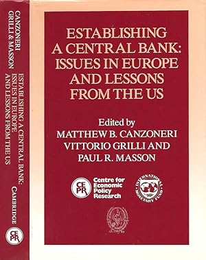 Immagine del venditore per Establishing a central bank: issue in Europe and lessons from the Us venduto da Biblioteca di Babele
