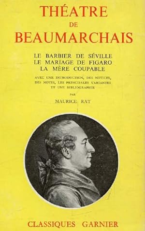 Bild des Verkufers fr Thatre. Le Barbier de Sevilla; Le Mariage de Figaro; La Mre coupable zum Verkauf von Schueling Buchkurier