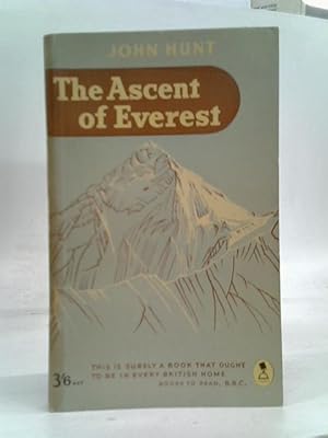 Immagine del venditore per The ascent of Everest venduto da World of Rare Books