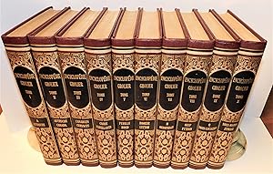 ENCYCLOPÉDIE GROLIER 10 volumes, 1947, édition dite Édition Prima limitée à 1000 ex. avec reliure...