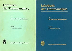 Imagen del vendedor de Lehrbuch der Traumanalyse. a la venta por ANTIQUARIAT MATTHIAS LOIDL