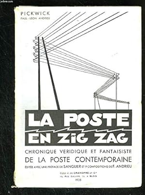 Image du vendeur pour La poste en zig zag mis en vente par Ammareal