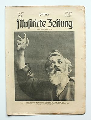 Bild des Verkufers fr Berliner Illustrirte Zeitung 31. Jahrgang 21. Mai 1922 Nummer 21. zum Verkauf von Versandantiquariat Hsl