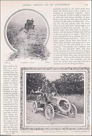 Seller image for Across America on an Automobile. An uncommon original article from the Wide World Magazine, 1904. for sale by Cosmo Books