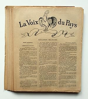 La Voix du Pays. 78 Ausgaben 1915-1918.