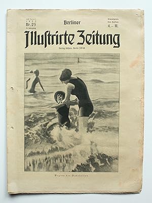 Bild des Verkufers fr Berliner Illustrirte Zeitung 31. Jahrgang 18. Juni 1922 Nummer 25. zum Verkauf von Versandantiquariat Hsl