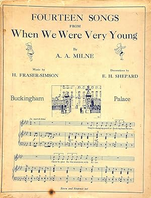 Imagen del vendedor de Fourteen Songs from When We Were Very young a la venta por M Godding Books Ltd