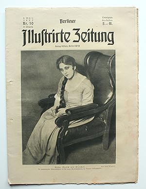 Bild des Verkufers fr Berliner Illustrirte Zeitung 31. Jahrgang 5. Mrz 1922 Nummer 10. zum Verkauf von Versandantiquariat Hsl