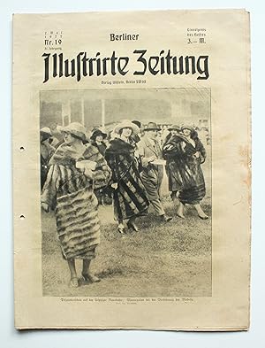 Bild des Verkufers fr Berliner Illustrirte Zeitung 31. Jahrgang 7. Mai 1922 Nummer 19. zum Verkauf von Versandantiquariat Hsl