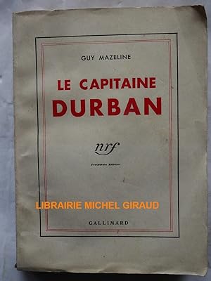 Imagen del vendedor de Le Capitaine Durban a la venta por Librairie Michel Giraud