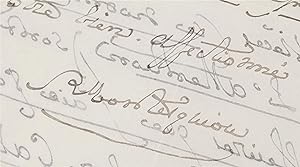 Lettre autographe signée de Robert de Montesquiou concernant la publication de poèmes publiés que...