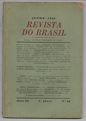 Immagine del venditore per Revista do Brasil, Ano 3, 3a Phase, Nmero 24 venduto da Biblioteca de Babel