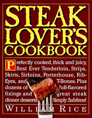 Imagen del vendedor de Steak Lover's Cookbook a la venta por Reliant Bookstore