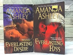 Seller image for Amanda Ashley's Everlasting Series 2 Book Set - Everlasting Desire and Everlasting Kiss for sale by Archives Books inc.