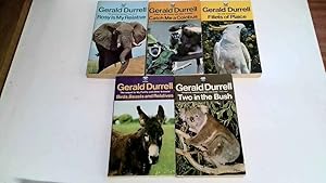 Seller image for Gerald Durrell 5 Volume Box Set From Fontana - Two In The Bush, Birds, Beasts & Relatives, Fillets Of Plaice, Rosy Is My Relative & Catch Me A Colobus for sale by Goldstone Rare Books