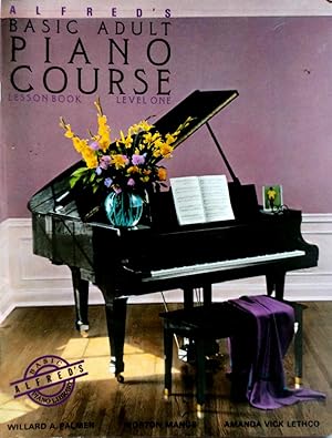 Seller image for Alfred's Basic Adult Piano Course Lesson Book Level One for sale by Kayleighbug Books, IOBA