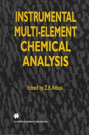 Image du vendeur pour Instrumental Multi-Element Chemical Analysis mis en vente par GreatBookPrices