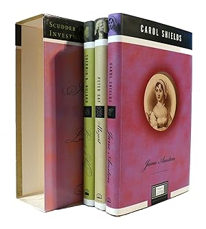 Seller image for PENGUIN LIVES THREE VOLUME SET: JANE AUSTEN, LEONARDO DA VINCI, MOZART for sale by Rare Book Cellar