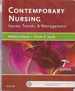 Bild des Verk�ufers f�r Contemporary Nursing: Issues, Trends, & Management zum Verkauf von Robinson Street Books, IOBA