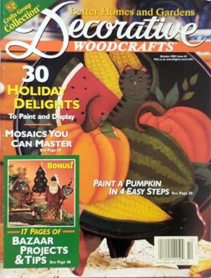 Seller image for Better Homes & Gardens Decorative Woodcrafts: October 1998 for sale by Kayleighbug Books, IOBA