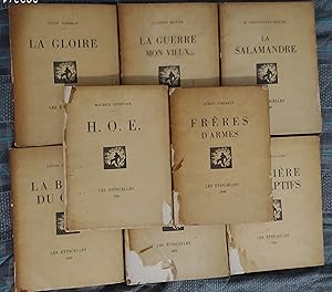 Imagen del vendedor de Tmoignages de Combattants Franais: Frres d'Armes; La Guerre, mon Vieux.; La Salamandre; La Gloire; La Boue du Cliff; Un Hiver  Souchez; H.O.E.; La Prire des Captifs a la venta por Biblioteca de Babel