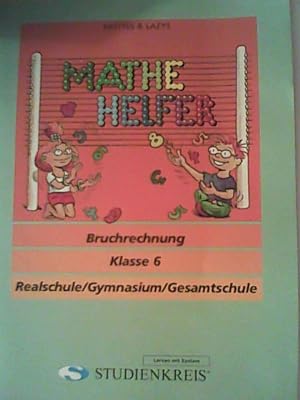 Image du vendeur pour Mathe Helfer "Bruchrechnung": Klasse 6 mis en vente par ANTIQUARIAT FRDEBUCH Inh.Michael Simon