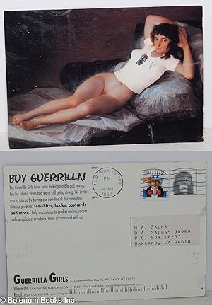 Seller image for Buy Guerilla!" [postcard] for sale by Bolerium Books Inc.