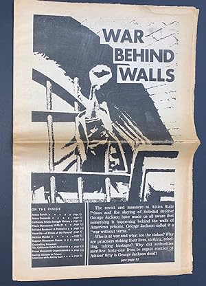War behind walls [with poem signed by Ericka Huggins]