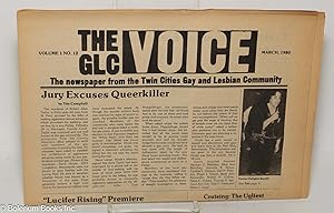 Seller image for The GLC Voice: The newspaper from the Twin Cities Gay & Lesbian Community; vol. 1, #12, March 1980: Jury Excuses Queerkiller for sale by Bolerium Books Inc.