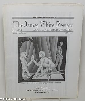 Seller image for The James White Review: a gay men's literary quarterly; vol. 9, #3, Spring 1992; New work by James "Barr" Fugate for sale by Bolerium Books Inc.