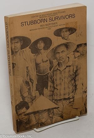 Imagen del vendedor de Stubborn survivors; dissenting essays on peasants and third world development a la venta por Bolerium Books Inc.