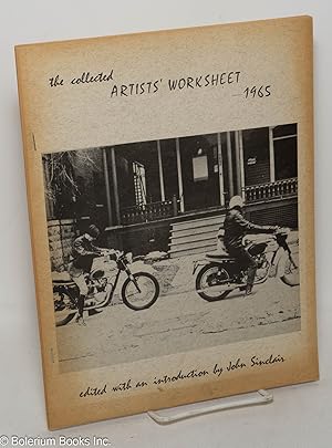 Image du vendeur pour The Collected Artists' Worksheet 1965 mis en vente par Bolerium Books Inc.